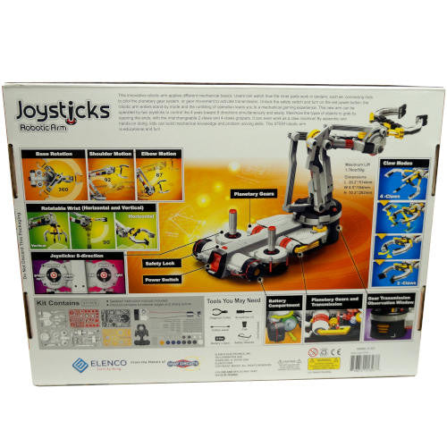 Joystick Controlled Robotic Arm Kit