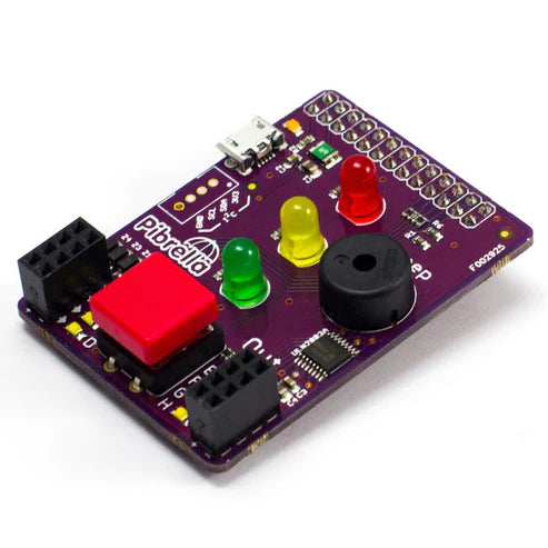 Pibrella - Easily Add Electronics to your Raspberry Pi