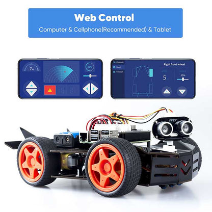 Raspberry Pi Smart Car Kit - Picar-4WD